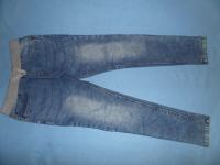 Jeans z elastičnim pasom - mehke, elastične, št. 152 (NOVE)