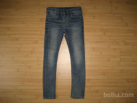 Dekliške kavbojke, hlače, jeans H&M (HM) št. 110, mehke, malo nošene