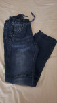 Otroške jeans hlače s oluver 122
