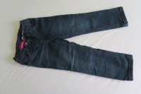 Podložene jeans hlače št. 104