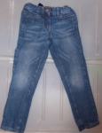 Tople podložene tople jeans hlače št. 116, 5-7 let
