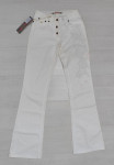 Nove CHARRO št. 36 / 38 ( 27 ) bele kavbojke na zvonec