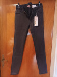 dolge sive jeans hlače xl/34