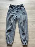 Jeans hlače visok pas