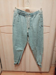 jeans      Zara L z vrvico v pasu