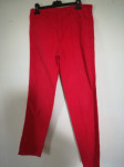 Rdeče jeans hlače, XS