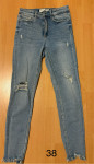 Več dolgih jeans hlač in elegantnih hlač št. 36/38