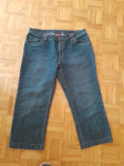 Ženske jeans capri hlače vel. 44