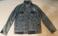 Modra jeans jakna