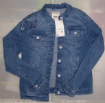 NOVA dekliška jeans prehodna jakna C&A št. 158/164, z etiketo