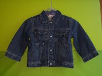 Fantovska podložena jeans kavbojska jakna OKAIDI št. 82 18 mes 1,5 let