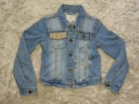 Jeans jakna za deklico št. 128 - 134