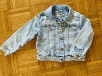 Jeans jakna z vezenino st. 116 - c& a