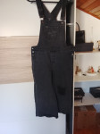 Črne jeans hlače 3/4 dolžina