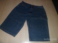 moške jeans kapri hlače