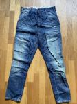 Moški jeans, modra barva, baggy stil, Zara, velikost 31