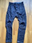 Moški jeans, temno modra barva, baggy stil, Zara, velikost 31