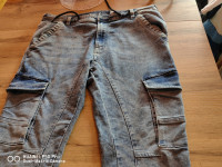 #  Raztegljive športne jeans hlače  - velikost XL
