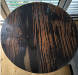 Hrast epoksy jedilna miza 100 x 77 x 6 cm