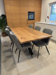 Hrastove jedilne mize