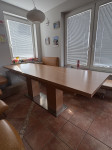 Jedilna miza iz bukve 240 x 80cm - zelo lepo ohranjena