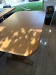Masivna miza, jesen, dimenzije 150x100