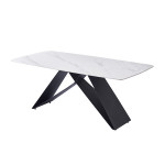 miza Amaya 160 * 90 iz tehničnega marmorja
