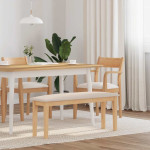 vidaXL klop 110 cm masivni les guma