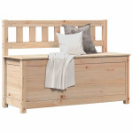 vidaXL Klop 110x41x76,5 cm trdna borovina