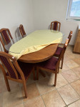 Jedilna miza + 6 stolov MURALES