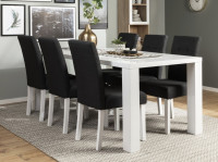 Jedilniški komplet - 1 miza in 6 stolov