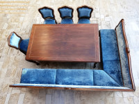 Jedilni kot | komplet | miza | garnitura iz 70. let | ročno delo