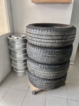 Jeklena platišča 15'' + gratis gume
