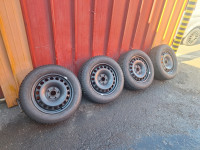 Original JEKLENA PLATIŠČA VW 16 COL 5x112 ET41+ZIMSKE GUME 6.5 x 16