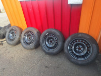 Original JEKLENA PLATIŠČA VW 17 COL 5x112 ET38+ZIMSKE GUME 6.5 x 17