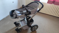 Lepo ohranjen voziček Joolz Day + 3v1(jajčka+isofix,prevleka,torba...)