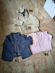 86 jopa kapucar, 92 jeans jakna