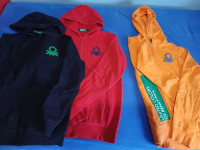Jopica s kapuco Benetton 2XL (11-12 let) 160 cm