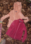 Otroške jopice iz flisa za punčke, velikost 110/116