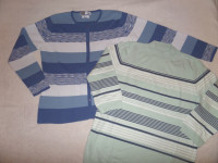 Jopica in puli s črtami, št. 38/40 (1x oblečeno, oboje skupaj 18 e)