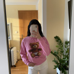 Moschino original roza pulover Xs