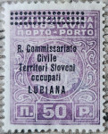 1941 okupirana Ljubljana, Jugoslavija, 50 par