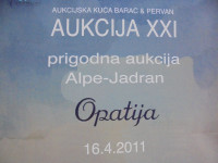AUKCIJSKI KATALOG BARAC&PERVAN 2011