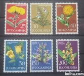 cvetlice - Jugoslavija 1965 - Mi 1118/1123 - serija, čiste (Rafl01)