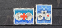 doplačilne znamke - Jugoslavija 1972 - Mi 42 in 43 - čiste (Rafl01)