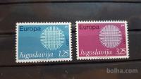 Evropa - Jugoslavija 1970 - Mi 1379/1380 - serija, čiste (Rafl01)