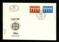 FDC JUGOSLAVIJA 1984 EUROPA Cept PTT-7/84