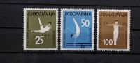 gimnastika - Jugoslavija 1963 - Mi 1049/1051 - serija, čiste (Rafl01)