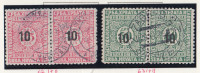 Jugoslavija 1928 - portovne znamke, oba tipa skupajtisku
