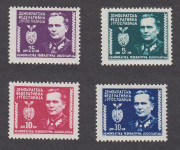 JUGOSLAVIJA 1945 - Tito - prve povojne redne znamke
